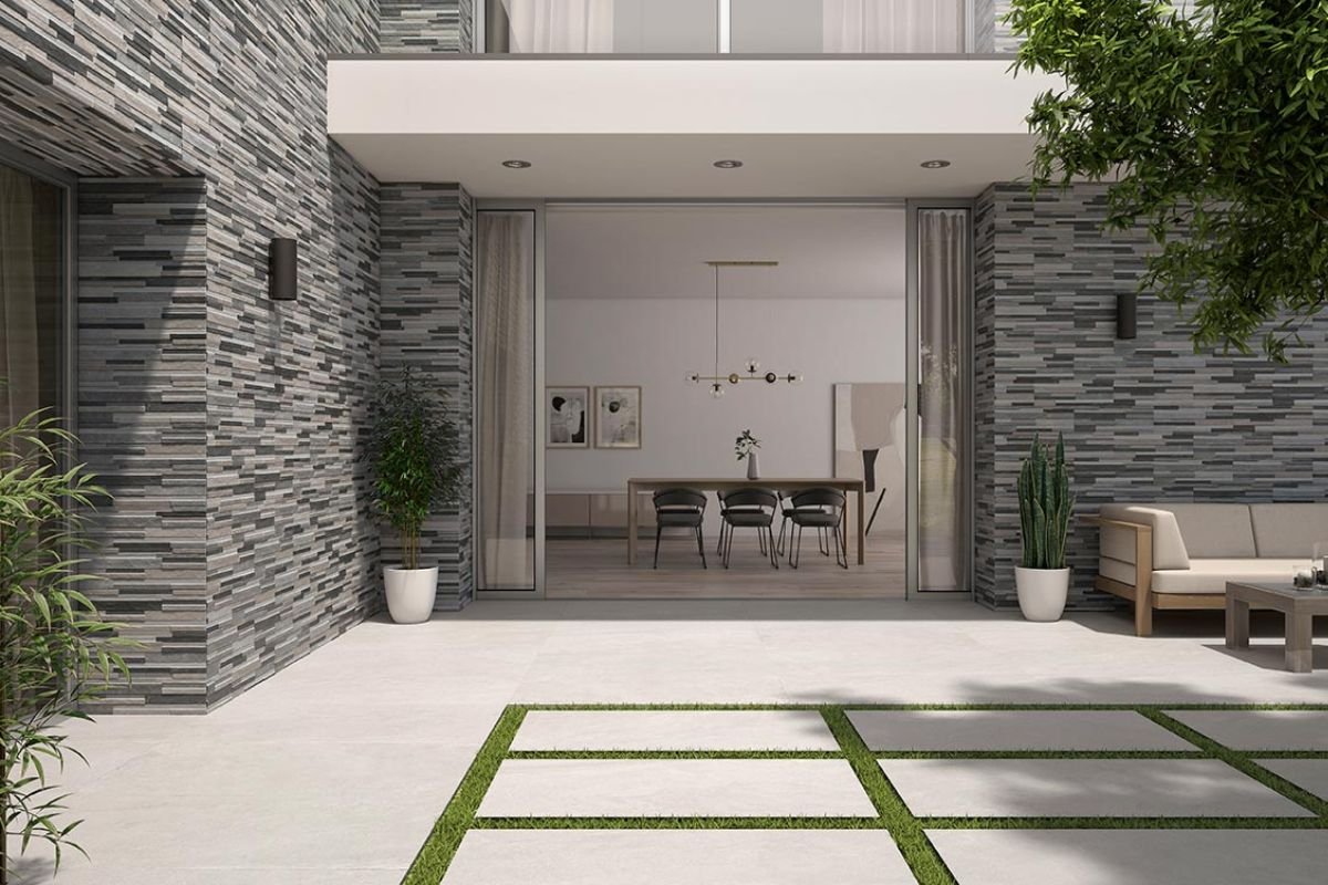 Outdoor Wall Tiles Design: 10 Best Ideas - Trendy Residence
