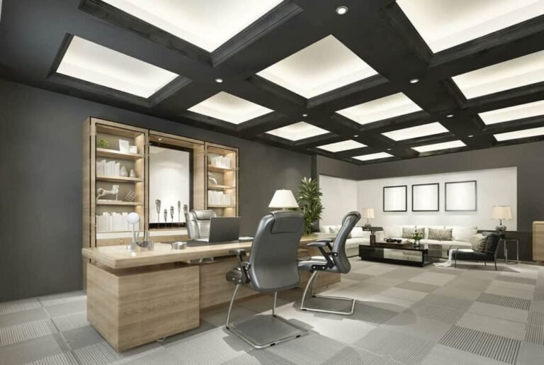 10 Office False Ceiling Design for Modern Workspaces - Trendy Residence