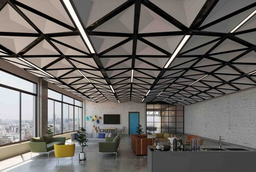 10 Office False Ceiling Design for Modern Workspaces - Trendy Residence