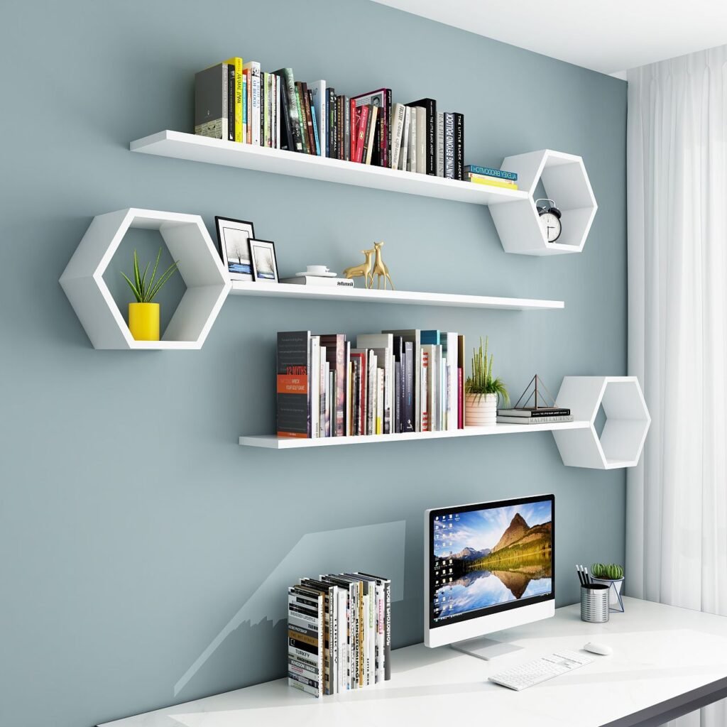 10 Wall Rack Design to Maximize Space - Trendy Residence