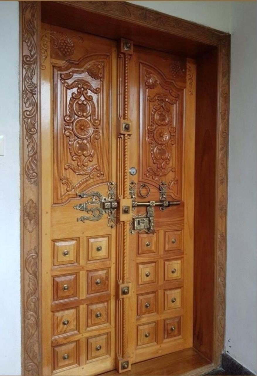 13 Entrance Wooden Door Design Ideas - Trendy Residence