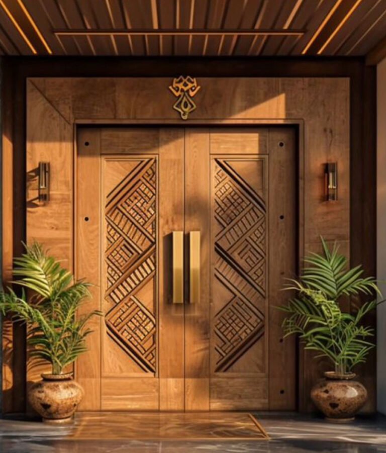 13 Entrance Wooden Door Design Ideas - Trendy Residence