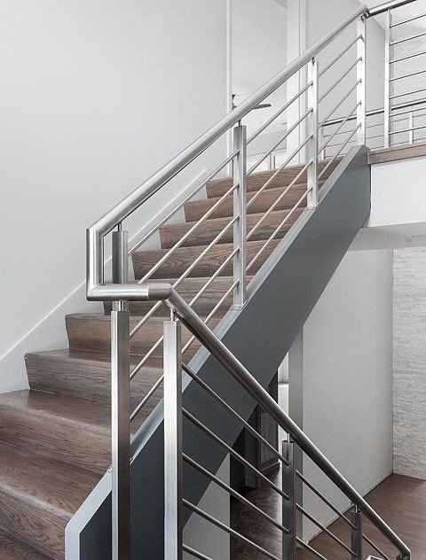 10 Stainless Steel Staircase Design Ideas