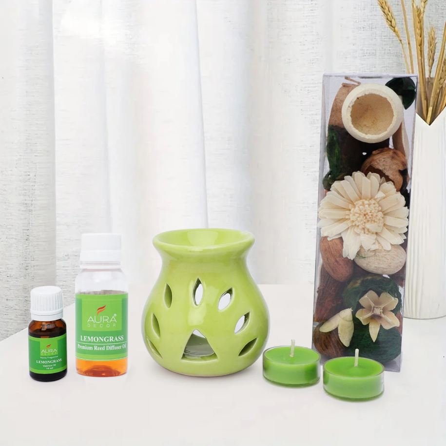 Aroma diffuser for home fragrance and décor