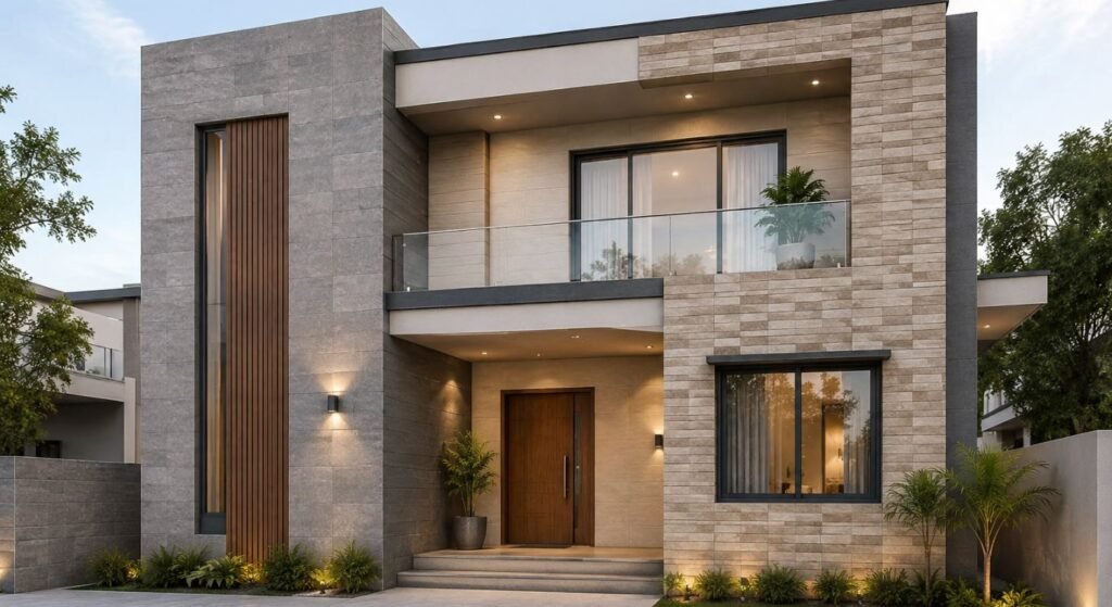 Ceramic exterior tiles design suitable for home front walls