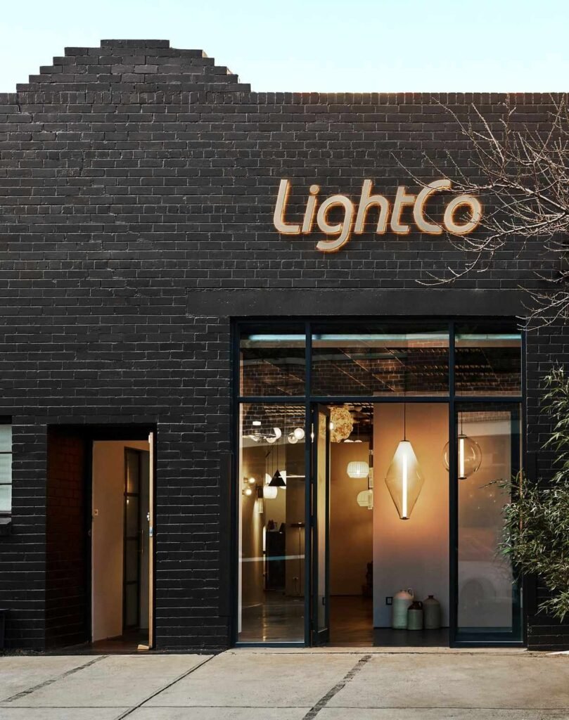 Decorative pendant lights used for shop front lighting